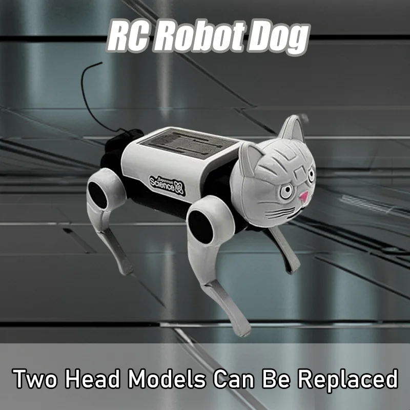 

Робот детский пульт дистанционного управления механические игрушки для собак научное обучение DIY сборка модель электрический набор игрушки для мальчиков подарки для детей