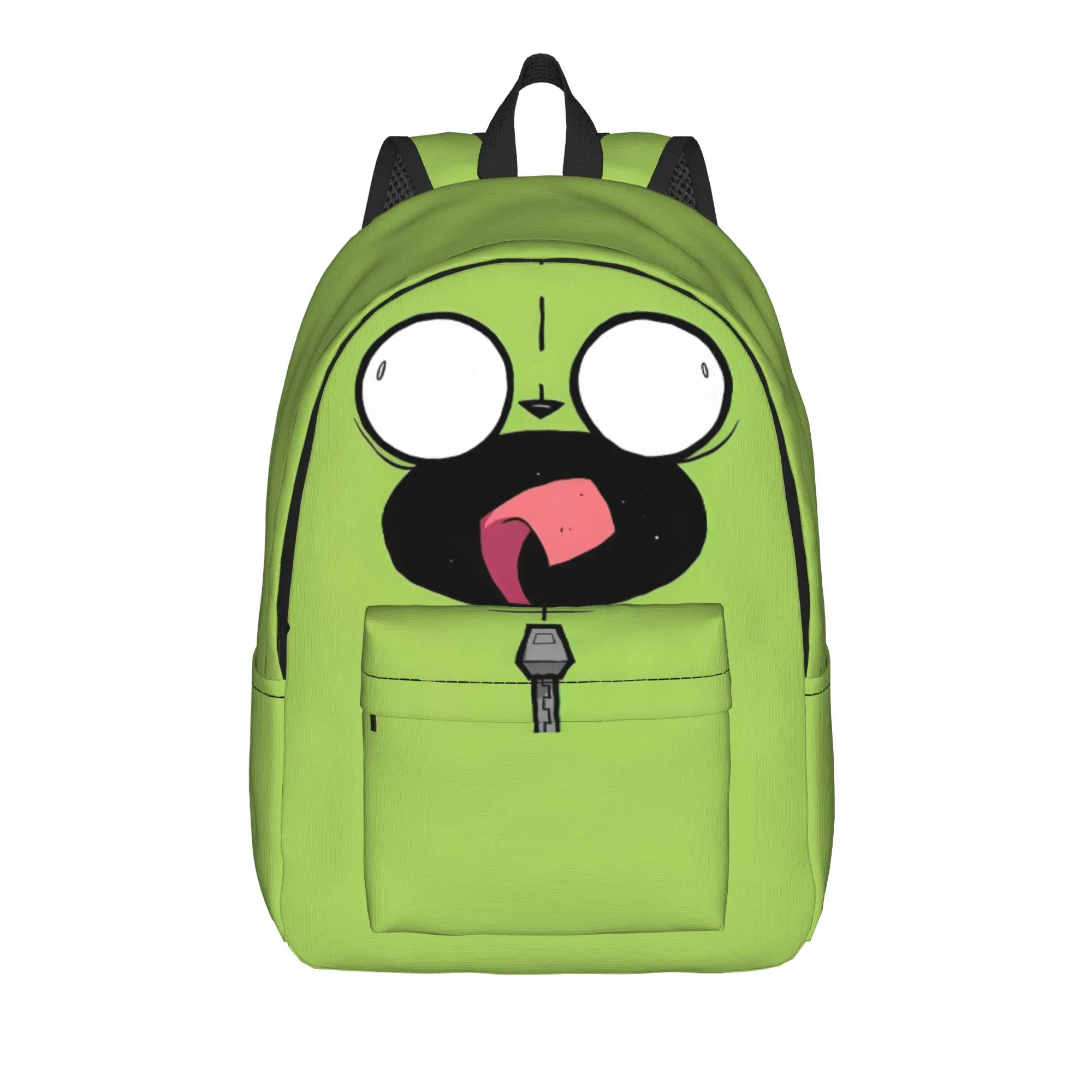 Invaders Zims Gir Face Backpack for Men Women Fashion Student Business Daypack Laptop Computer Canvas Bags Sports