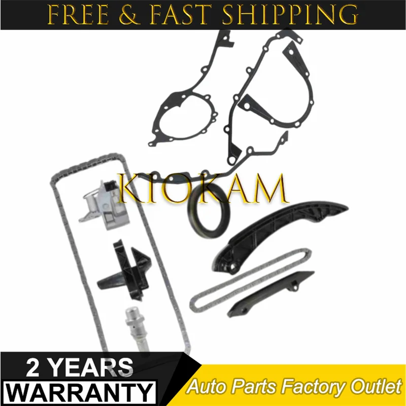 New 11361433817 11141707260 11141433639 07119963418 for BMW E46 323i E34 525i E39 528i X3 X5 E53 Z3  E36 Timing Chain Kit view 2