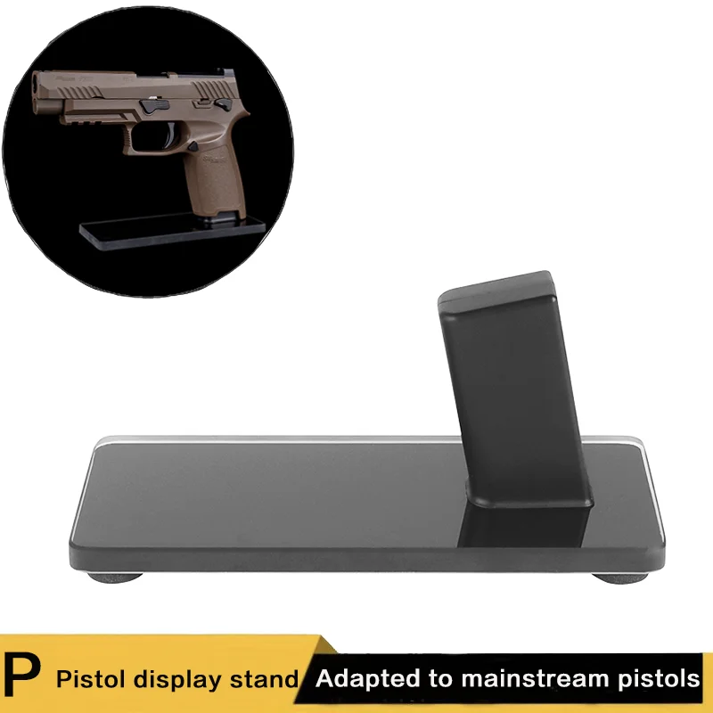 

Tactical pistol decoration display stand, P pistol display stand, pistol safety storage stand. Short display props