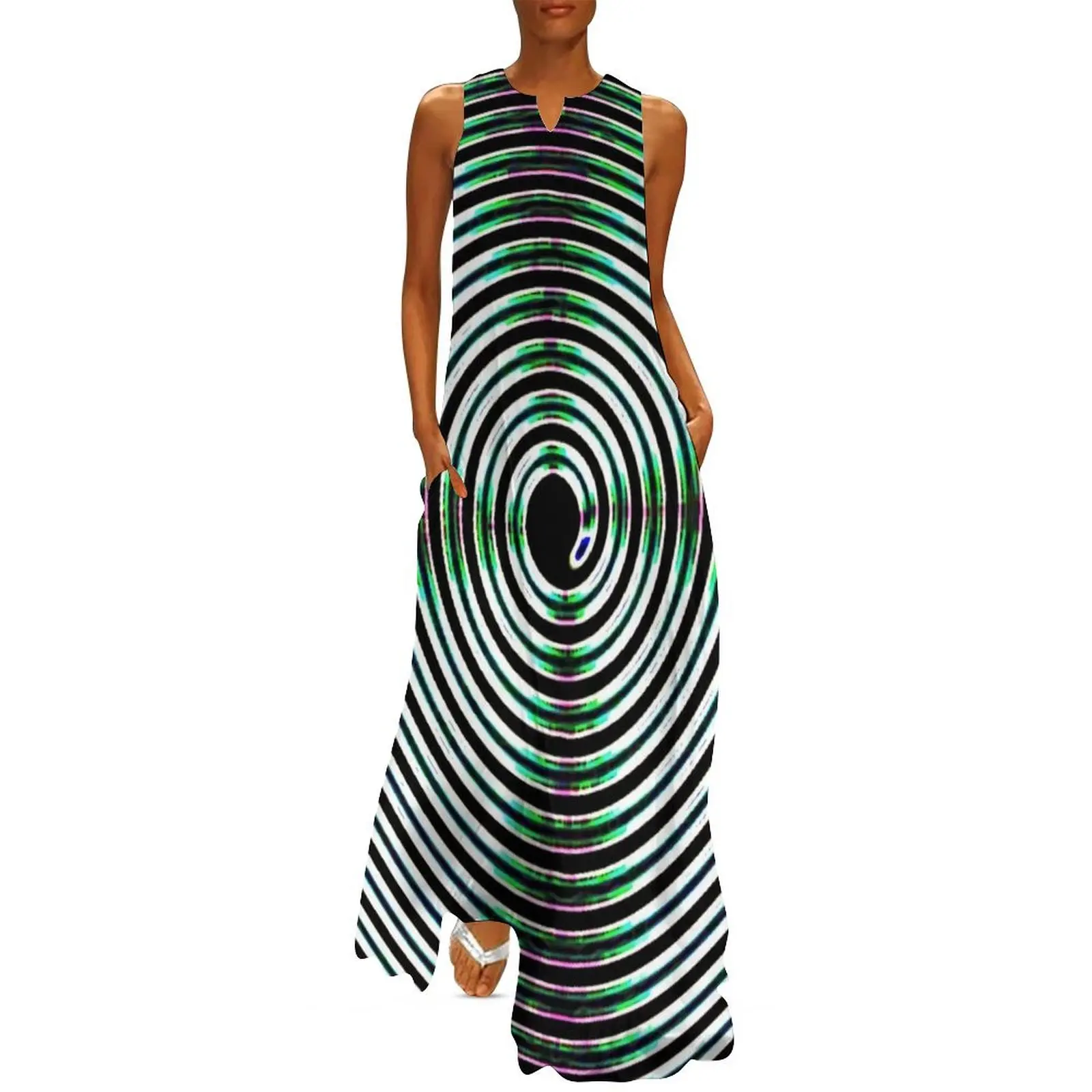 

HYPNAGOGIC TRANCE 24 Long Dress Women long dress evening dress prom dresses Clothing female