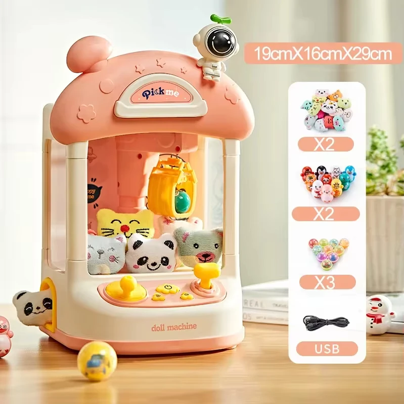 mini-automatic-doll-machine-toy-for-kids-mini-cartoon-astronaut-play-game-claw-crane-machines-with-light-music-children-toy-gift