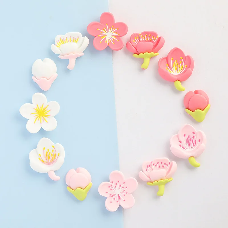 Cute Flower Fridge Magnets Creative Birthday Gifts Home Refrigerators Decor Kawaii Resin Magnetic Sticker Message Note Holder