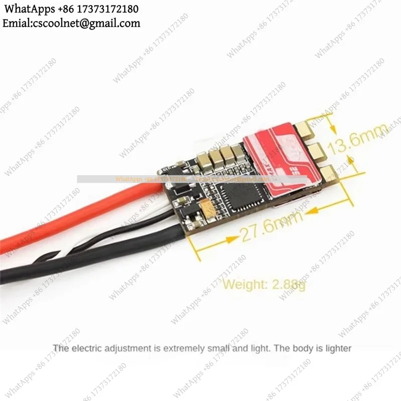 k3 for Emax Formula 45A Brushless ESC 5S, BLHeli_32 DShot Electronic Speed Controller for FPV Racing Drone DIY Build