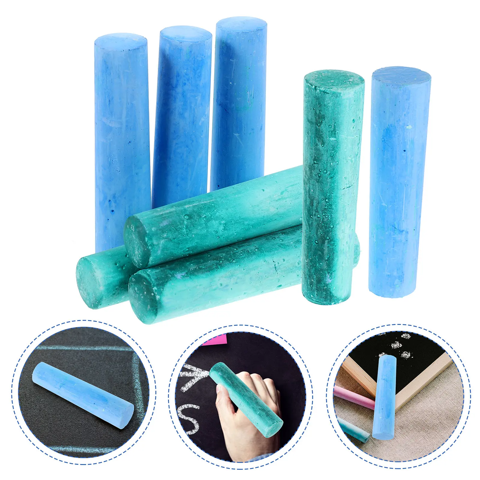 

Набор из 40 мелков для рисования на доске, для рисования на тротуаре, для классной доски, набор мелков для рисования, принадлежности для рисования мелом