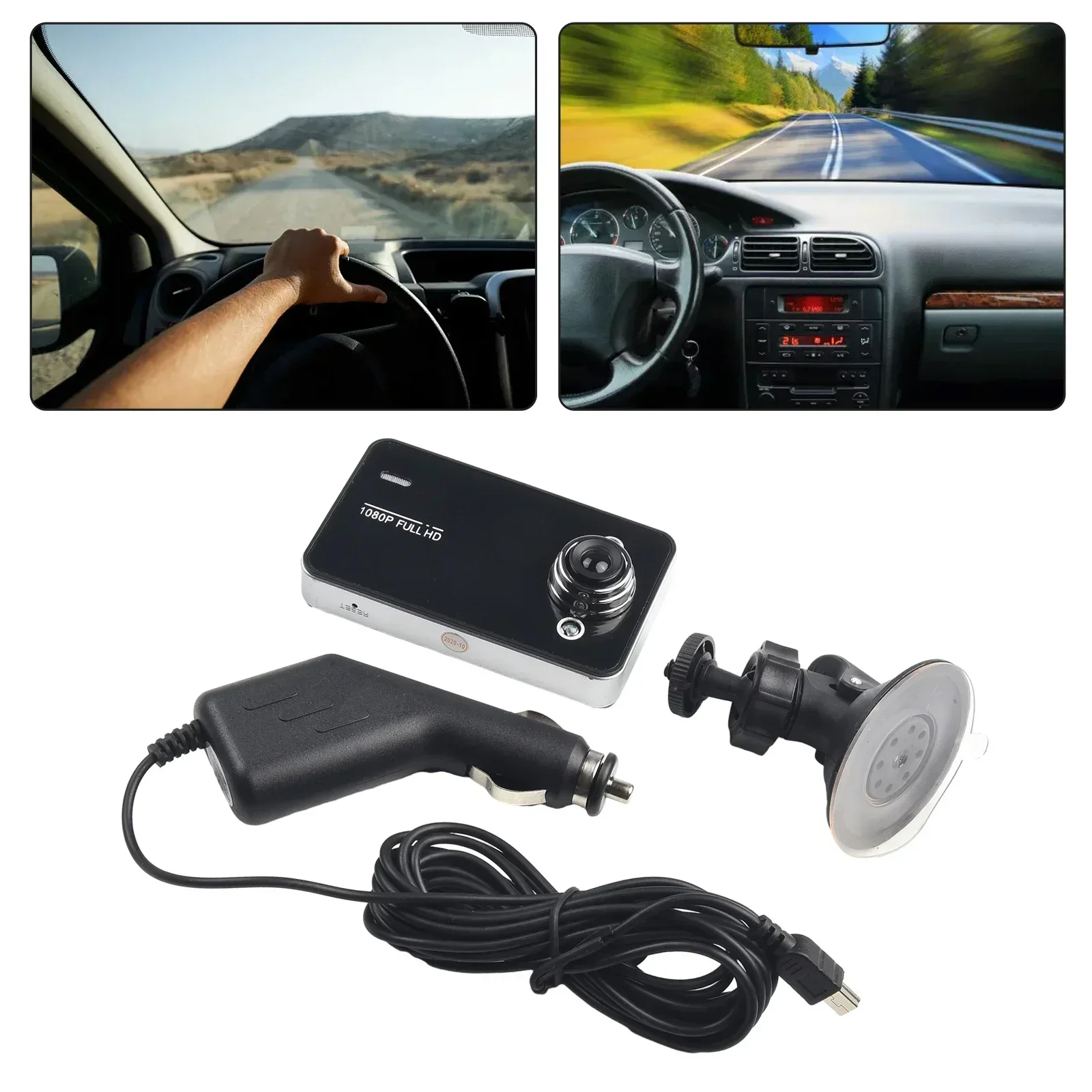 

DVR Video Recorder Car Dual Lens Front And Rear Camera 170 Large Wide Angle Cam With G-Sensor Built-in Microphone Park Camera