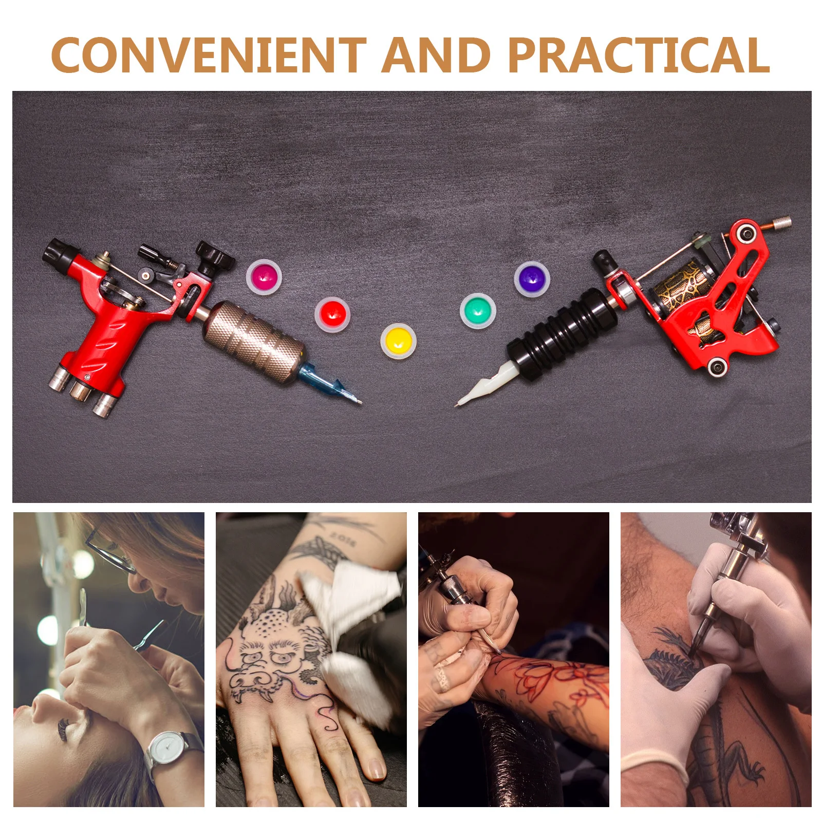 

100Pcs Eyelash Extension Cups Single Use Pigment Containers for Tattoo Cosmetology Supplies 8Mm S Clear White Cups