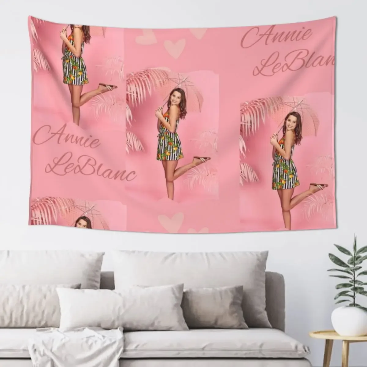 Annie Leblanc Tapestry House Decorations Aesthetic Decoration Korean Room Decor Room Decor Cute Tapestry