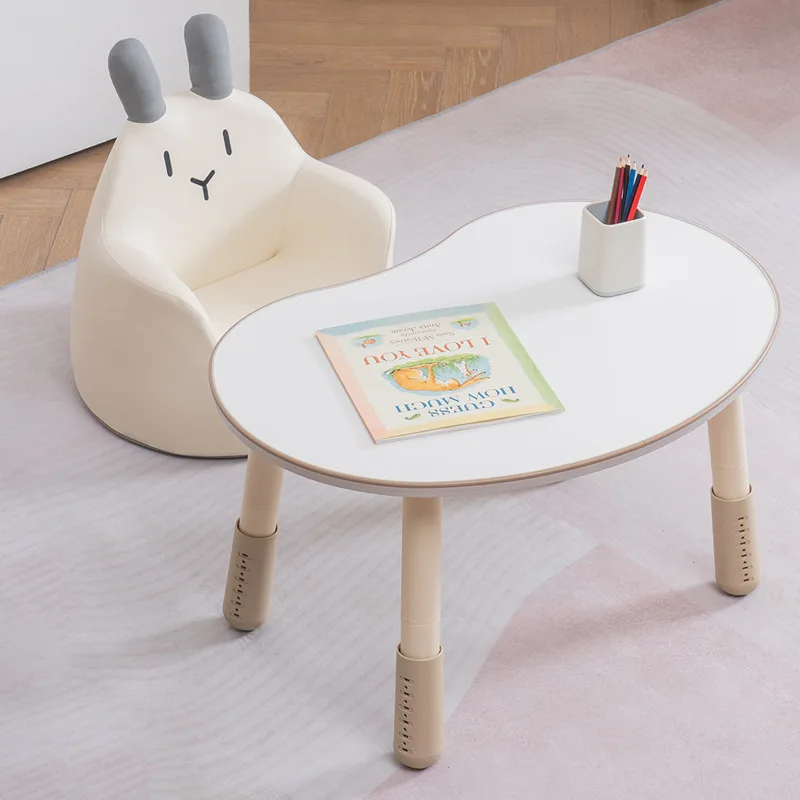 Children's Peanut Table Baby Early Education Learning  Kindergarten Reading Desk Lifting Korean Pea