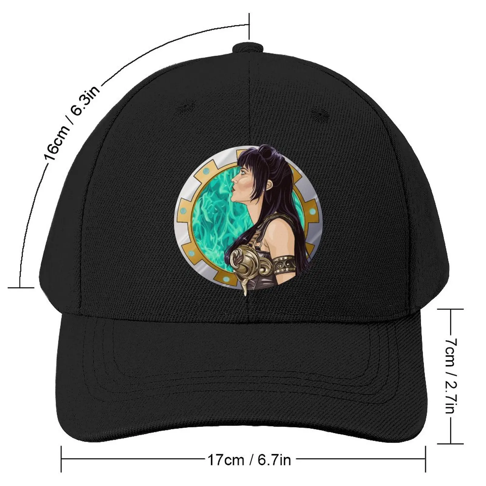 90s Girl Power - Xena Baseball Cap Rugby Horse Hat Golf Cap Male Thermal Visor Hat Ladies Men's