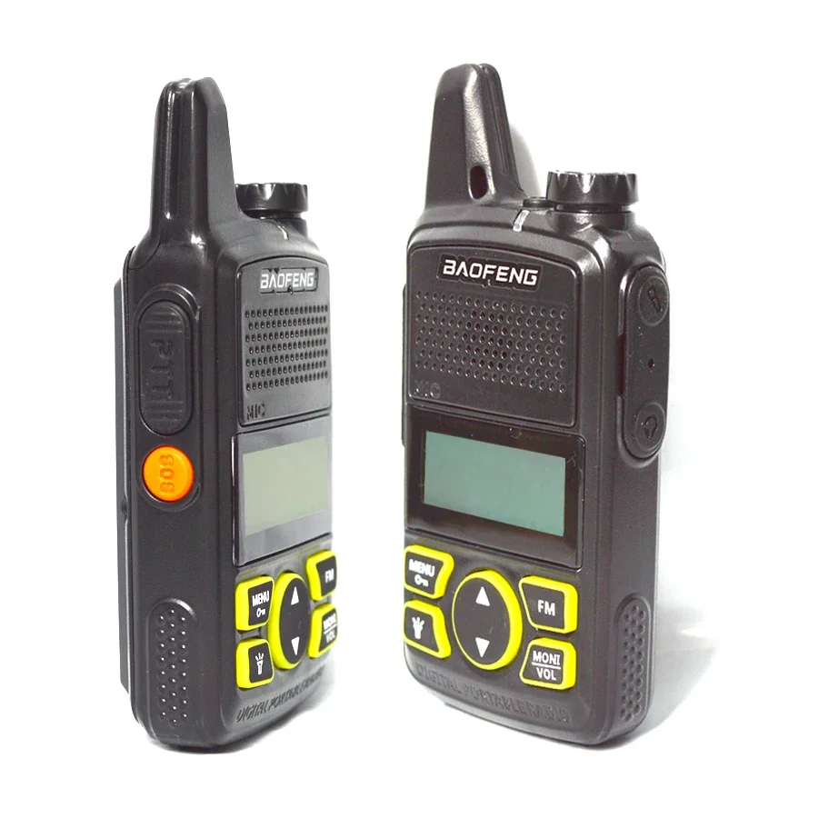 2Pcs/Set Original Baofeng BF-T1 Mini Walkie Talkie Fashion Handheld Two-way FM Radio Office Mall Radios Transceiver BF T1