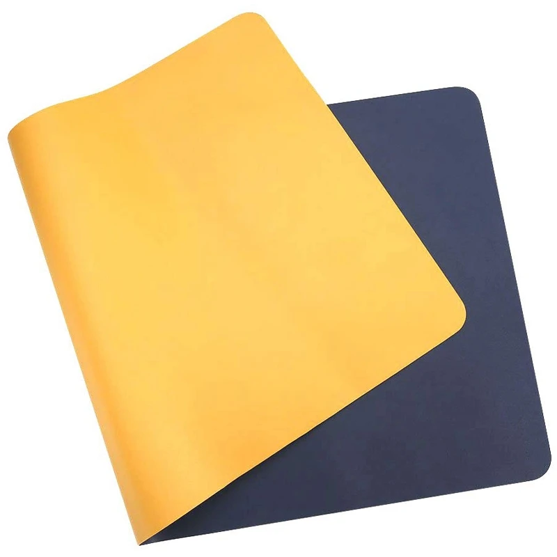 

AAM-Desk Pad Office Desktop Protector 31.5 Inch x 15.7 Inch, PU Leather Desk Mat Blotters Organizer with Comfortable Writing Sur