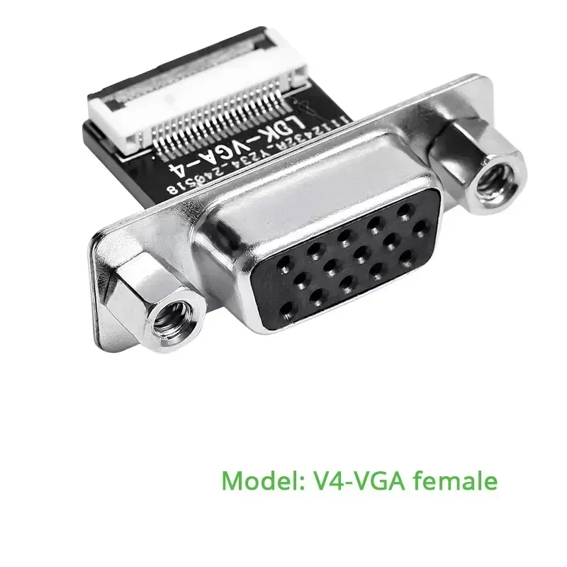 FFC VGA macho a VGA hembra enchufes 90 grados ángulo recto arriba abajo codo convertidor adaptador Cable Flexible delgado DIY VGA Monitor de vídeo