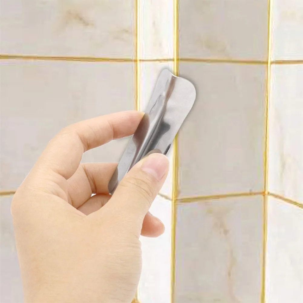 Fill The Tile Joint Tile Sewing Tool 5 Pcs Set Silver Stainless Steel Suitable For Tile Grout Tile Grout Repair