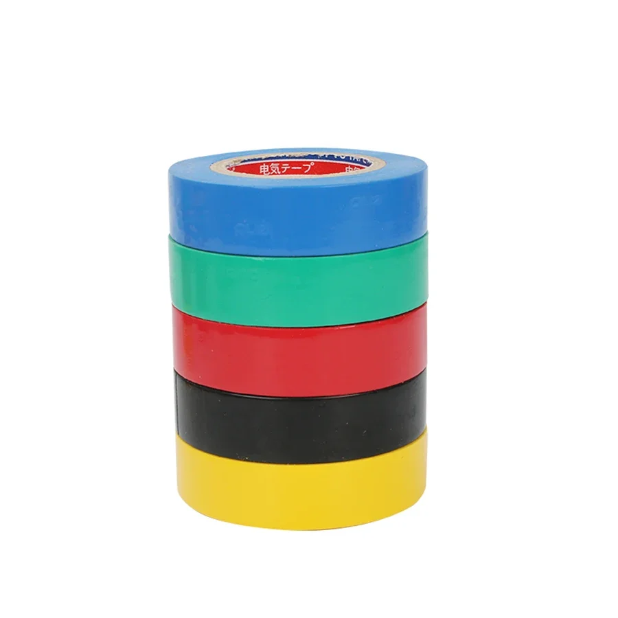 

15M PVC Waterproof Adhesive Tape Wire Electrical Insulation Flame Retardant Plastic Tape Electrician High Voltage Protection