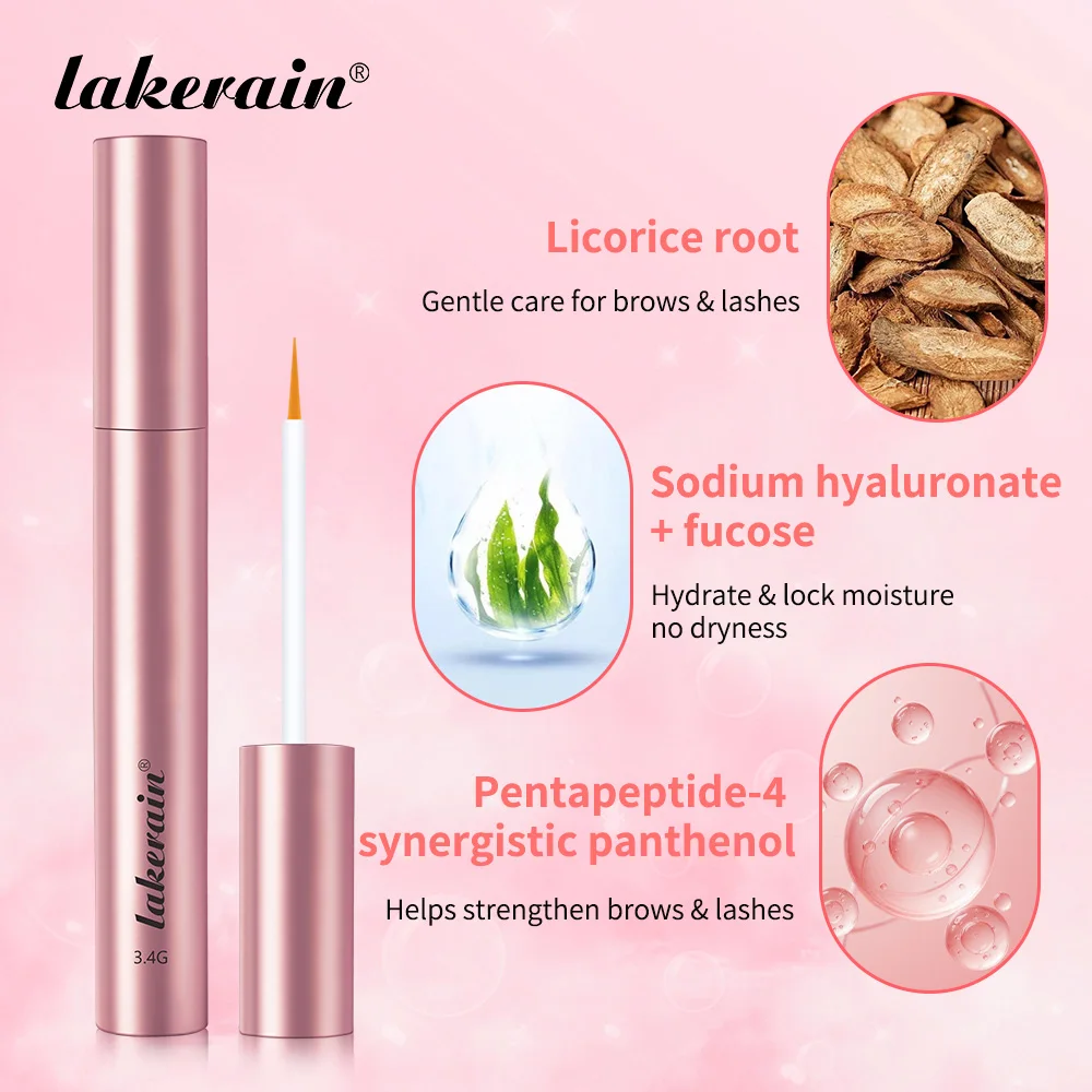 Sérum nourrissant rehausseur de cils et de sourcils, ingrédients naturels pour sourcils plus longs, plus épais, maquillage, 1 pièce