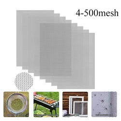 1Pcs 30x9 0Cm/50X100Cm Roestvrije Mesh Mesh Filtratie Mesh Geweven Gaas Stainlessy stalen Gaas Filter Geweven Mesh 4-500mesh