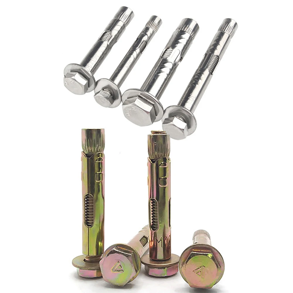 Yiqianyuan M12xP1.75 외부 육각형 헤드 확장 볼트 내장 확장 나사 속도 범프 나사 길이 80mm-120mm