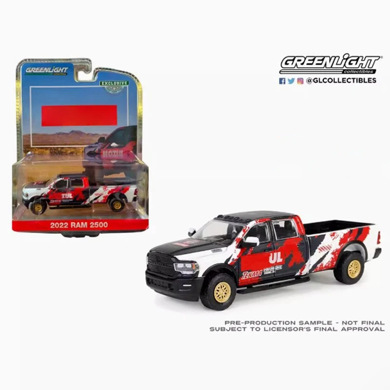 

Greenlight 1:64 Scale 2022 Ram 2500 Alloy Simulation Car Model Static Collection Decorated Holiday Gifts Toys Souvenir Gift