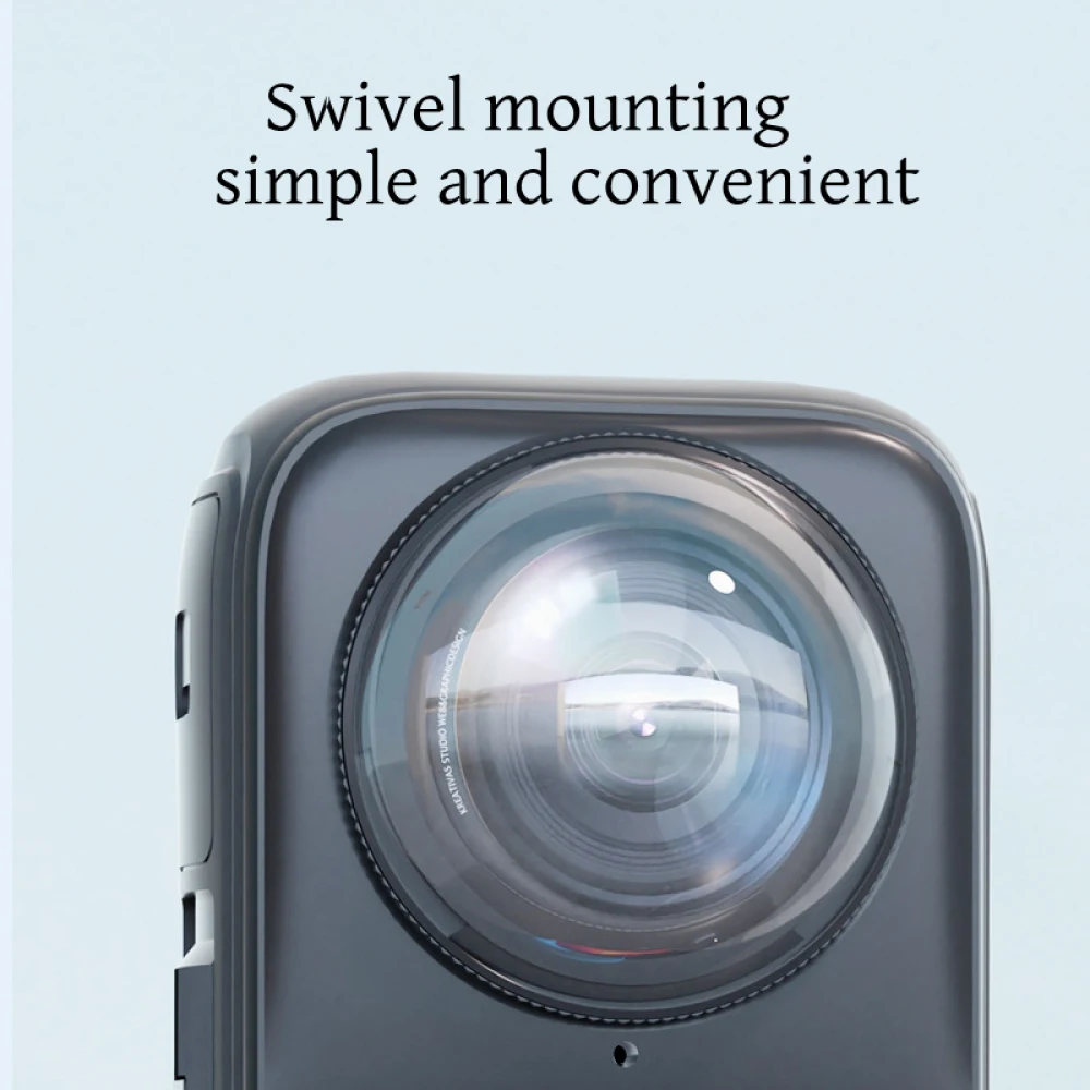 

For Insta360 X4 Sports Camera Rotating Optical Tempered Glass Protective Mirror/PC Protective Mirror Accessories