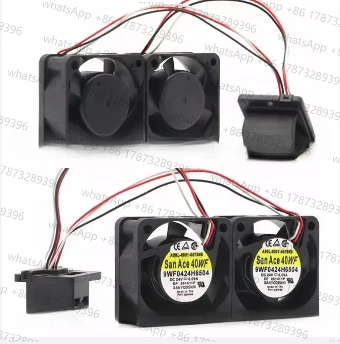 New Cooler Fan for SANYO SanAce40WF 9WF0424H6504 A90L-0001-0575#AB Fanuc Fan