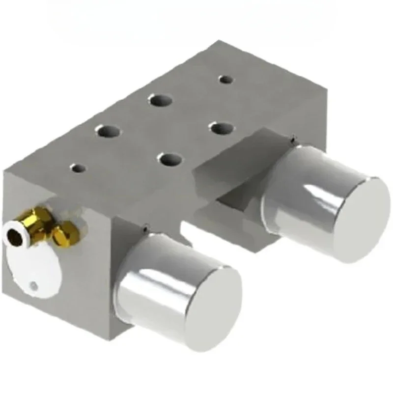 HTPM air pressure clamp linear guide rail ball roller slider clamping device guide rail lock pneumatic normally closed