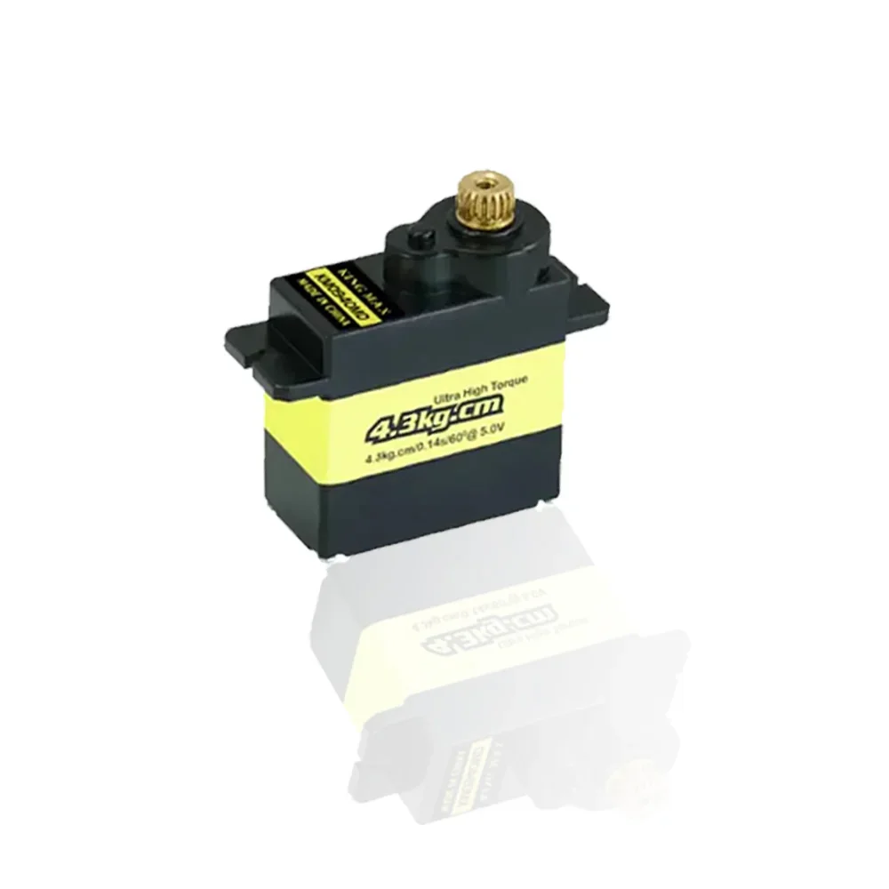 Kingmax KM0940MD KM0940 13g 4.6kg cm Servo digitale in alluminio Mini Servo per piccola auto Rc ad ala fissa