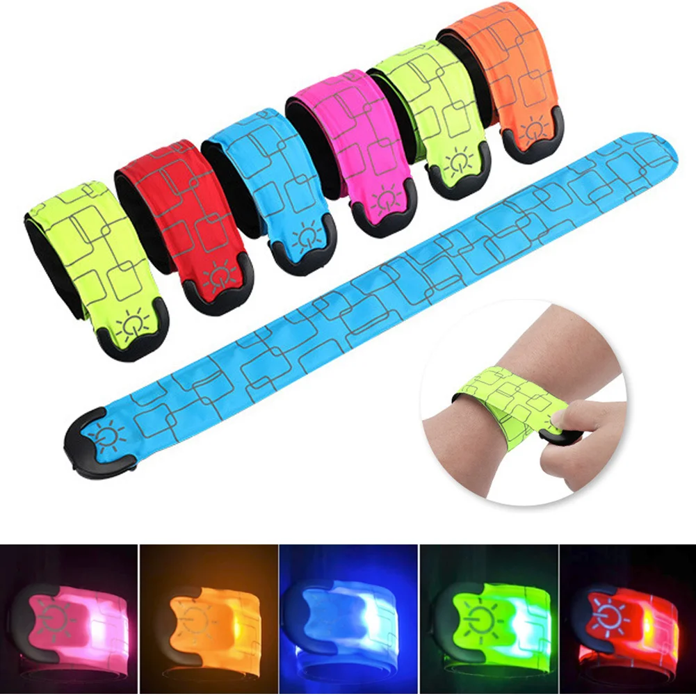 LED Armband Party Fluorescent Bracelets Neon Bracelets for Parties Luminous Rod Glow in The Dark Wedding Party Accessories SG07