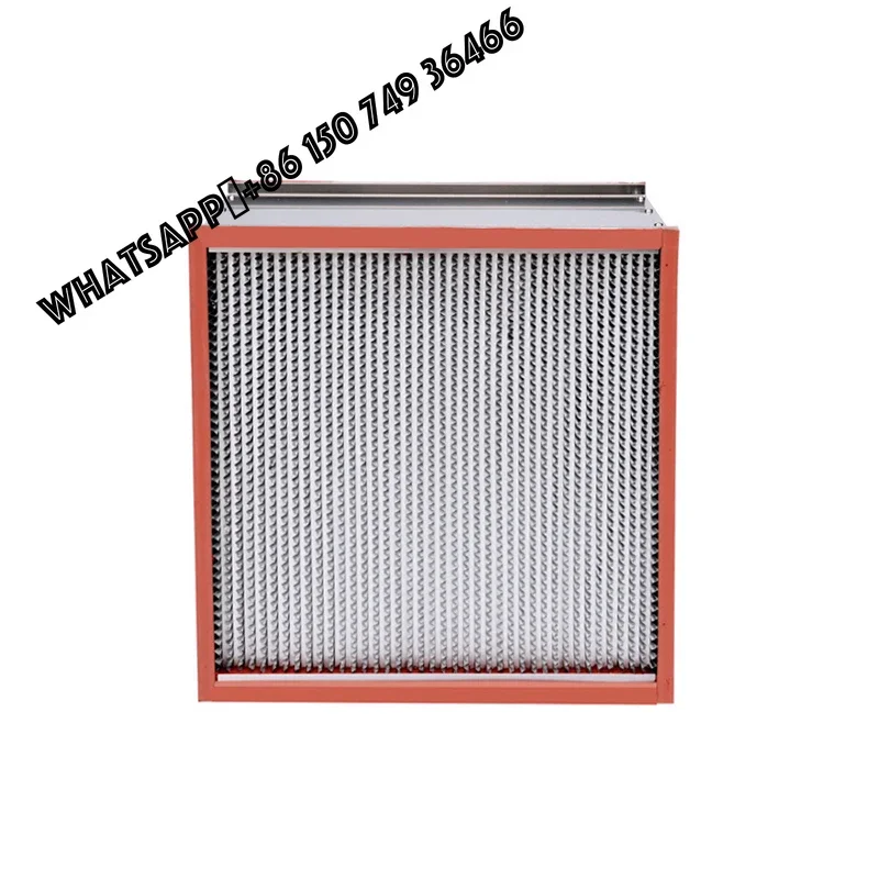 

High Temperature Resistant High Efficiency Deep Pleated Hepa air Filter Industries Filter for Cleanrooms and Clean Zones