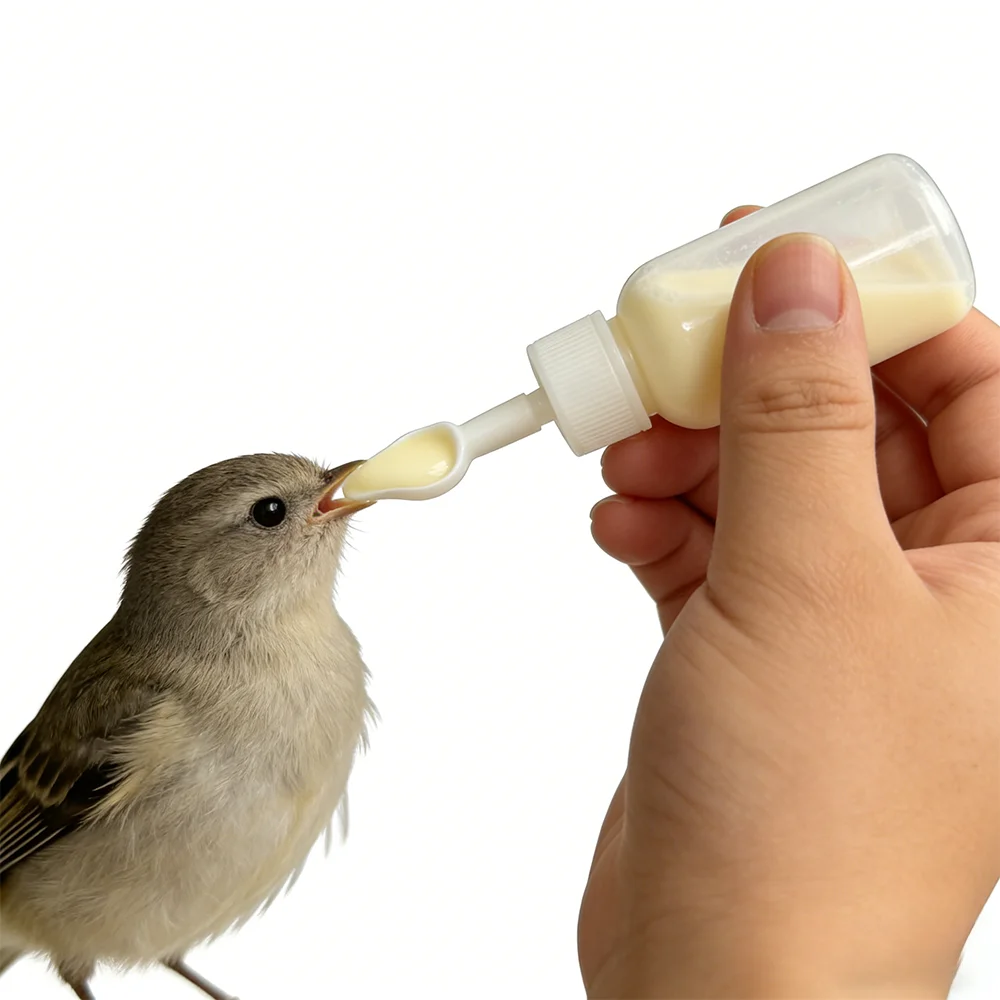 Special Spoons for Feeding and Medicating Baby Birds, Parrot Baby Birds Feeding Tools, Available in Various Sizes, Mini Bird Feeding Spoons, Special for Feeding Baby Birds Medicine and Liquid Food, Bird Artificial Feeding Tools, Portable and Practical