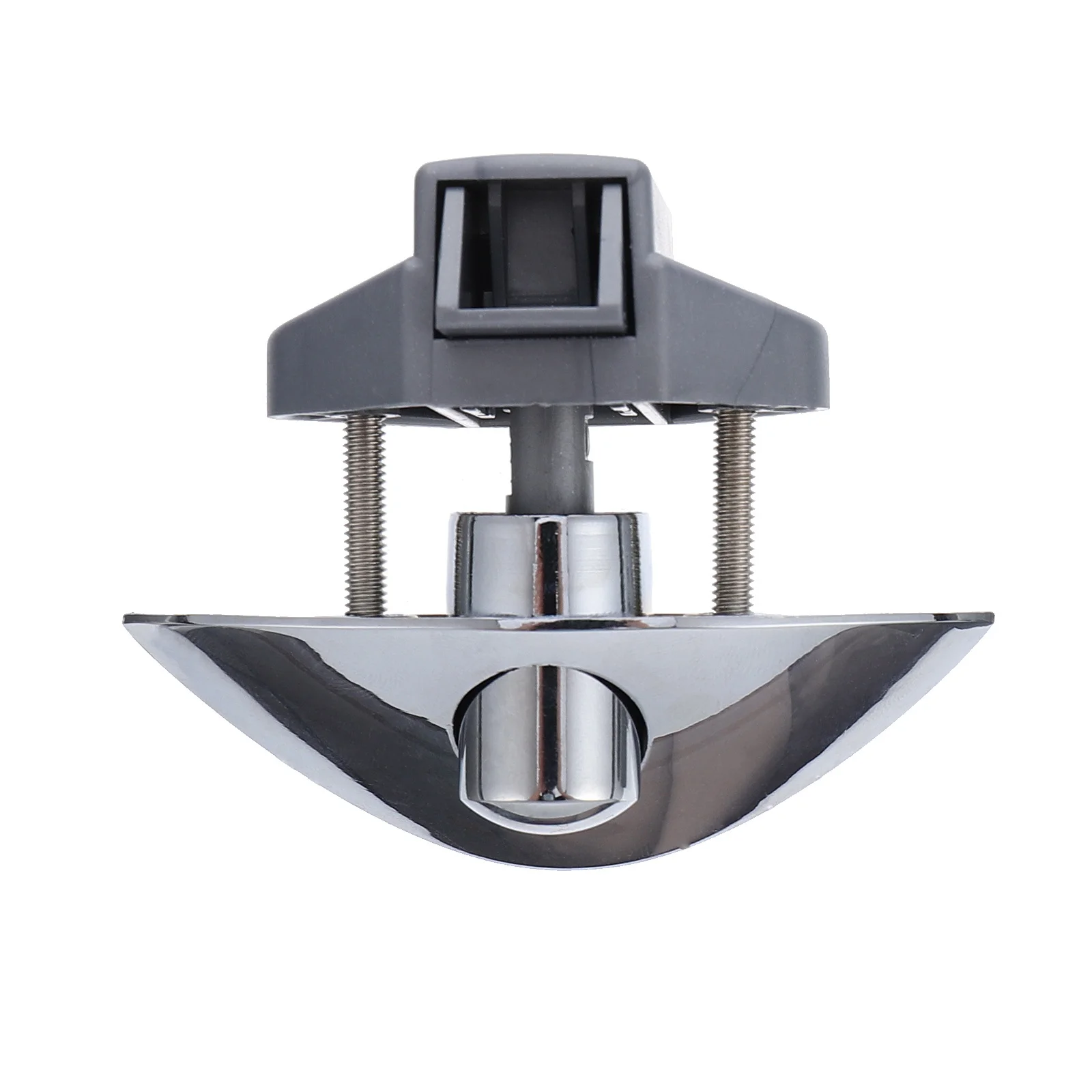 

Drawer Lock Marine Accessories Boat Wardrobe Hardwares Fittings Silver Zinc Alloy Button