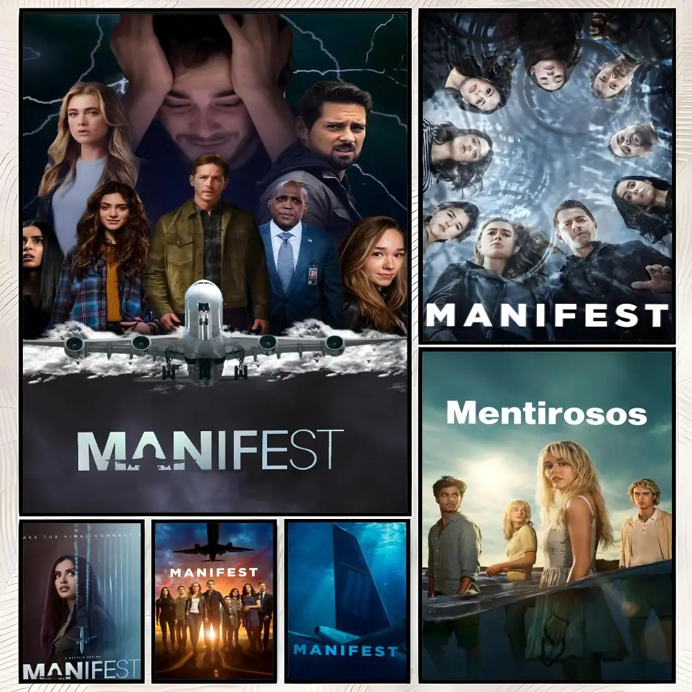 Show Manifest Poster Self-Stick HD PP paper Wall Art Poster, Waterproof Decor for Bedroom, Living Room and Home
