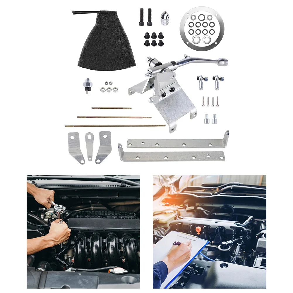 

12 Inch Floor Mounted Automatic Shifter Kit for Turbo 350 TH350 Transmission Model HRC12940 Replacement Transmission Part