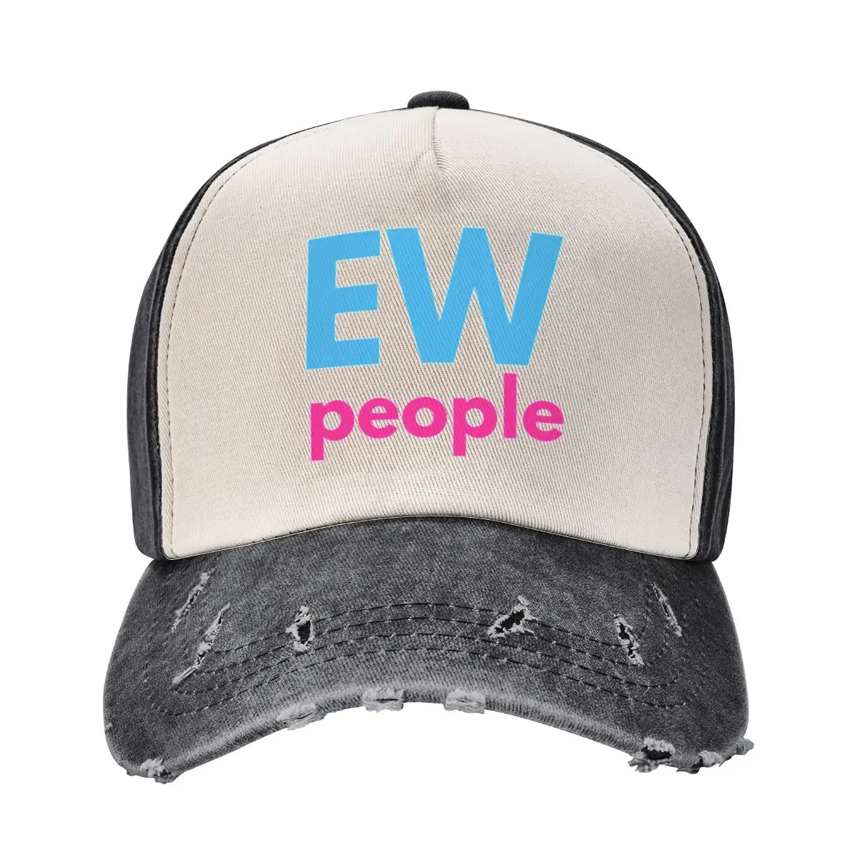 Ew people, pink, blue Baseball Cap dad hat Fashion Beach Cap Women's Men's