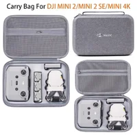 Bolsa de transporte de almacenamiento para Dron DJI Mini 2/Mini 2 SE/MINI 4K, caja de Control remoto de batería, accesorios de bolso portátiles protectores