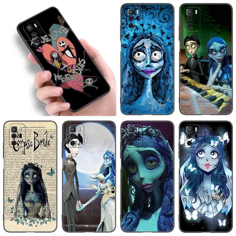 The Movie Zombie Bride Phone Case For Xiaomi Redmi Note 7 8 9 10 Lite 11 11E 11T 12 Pro 11S 4G 10T 5G 8T 9S 10S Soft Black Cover