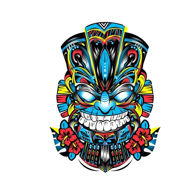 

Beautiful Anime Mask Motorcycle Car Stickers Waterproof Decal Vinyl Car Wrap Laptop Fine Sticker Occlusion Scratch Kk13*10cm