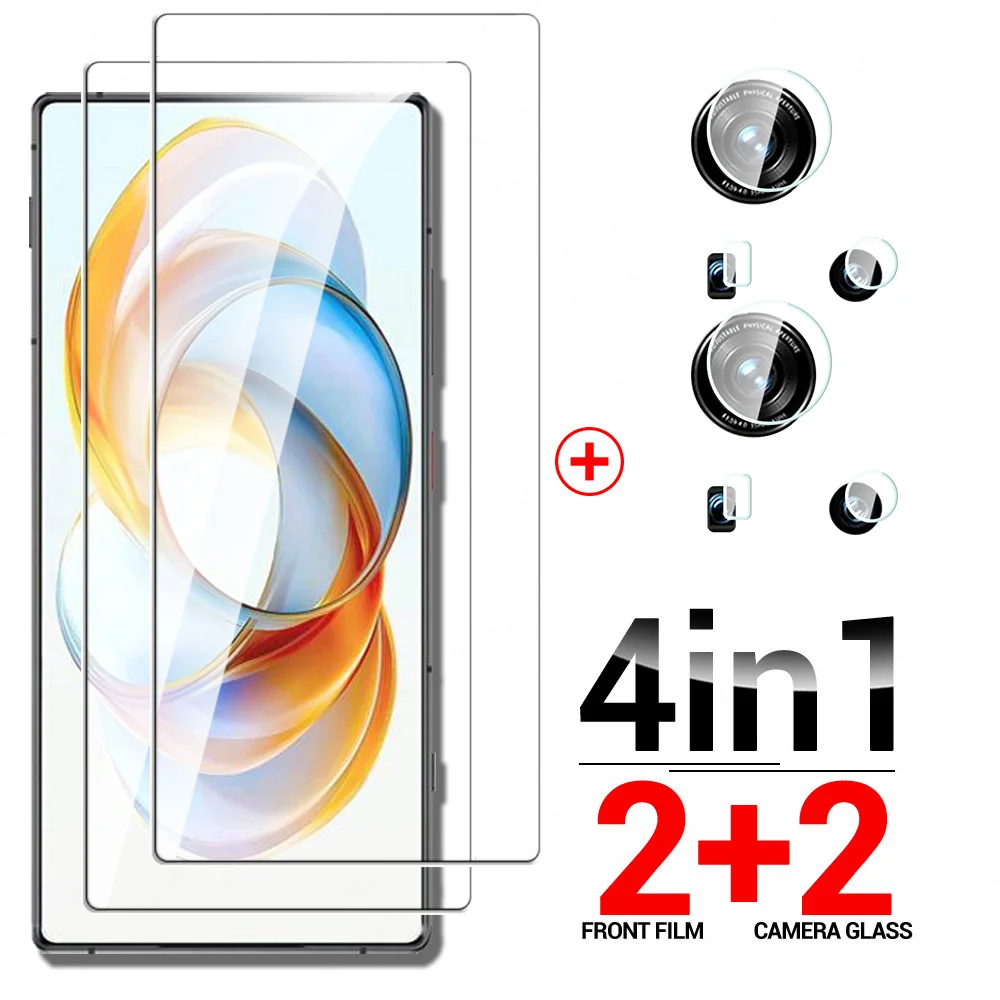 For ZTE nubia Z70 Ultra Glass 4in1 Camera Tempered Glass for ZTE Nubia Z60 Ultra Z 70 Z70Ultra Z60Ultra 5G Lens Screen Protector