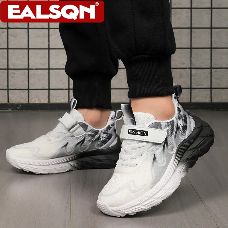 

New Anti-skid Breathable Kids Sneakers for Boys Girls Running Walking Lightweight Mesh Casual Sport Shoes Size 28-40