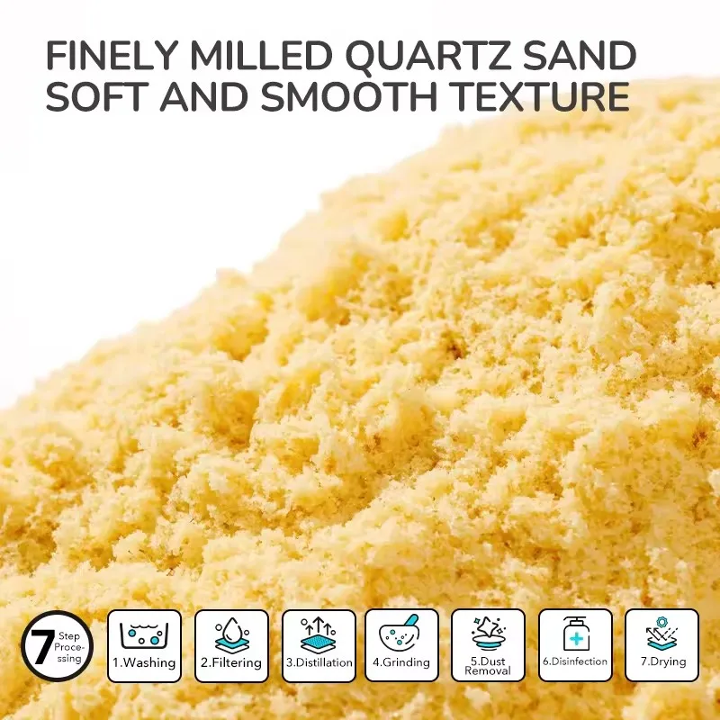 ทรายวิเศษ Mideer 500 กรัม/1 กิโลกรัม ชุดเติม ของเล่นทรายสำหรับเด็ก เล่นได้ทั้งในบ้านและชายหาด สำหรับเด็กอายุ 3 ปีขึ้นไป