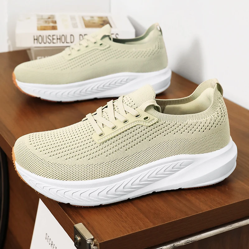 2025 New Walking Jogging Shoes for Men Wide Feet Running Shoe Man Breathable Sport Shoes Mens Anti-Slip Training Shoe