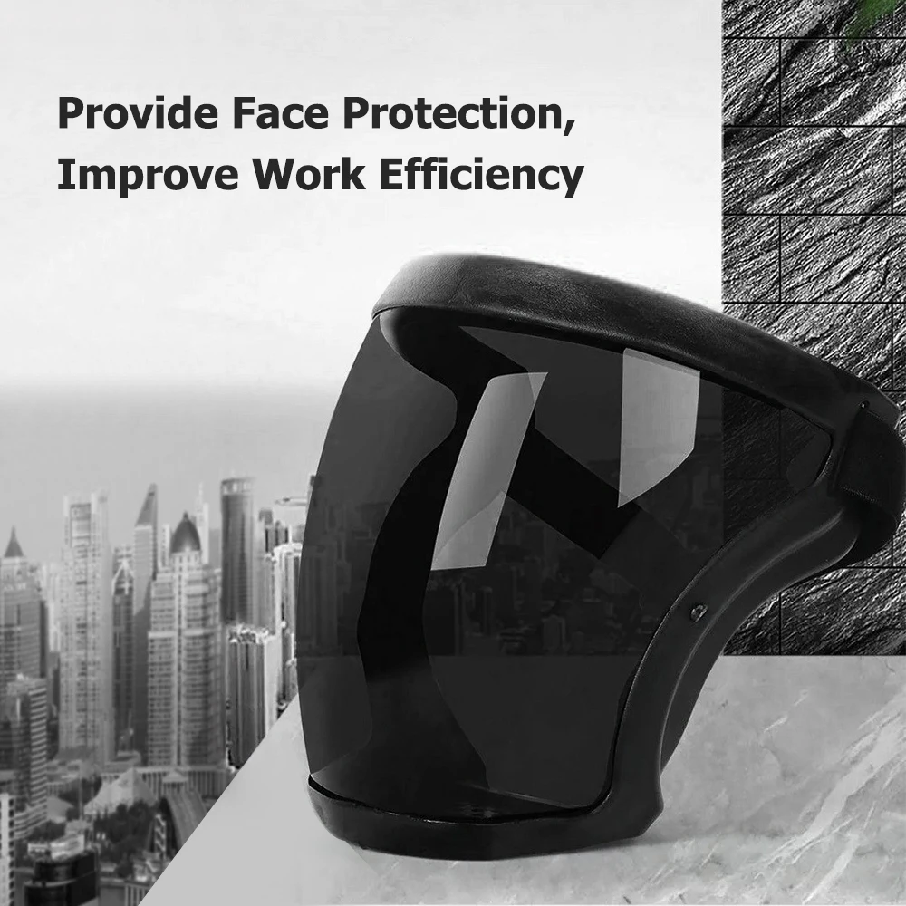 

Сварочный щит для лица 120 ℃ устойчивый к высоким температурам дышащий Универсальный защитный чехол для лица