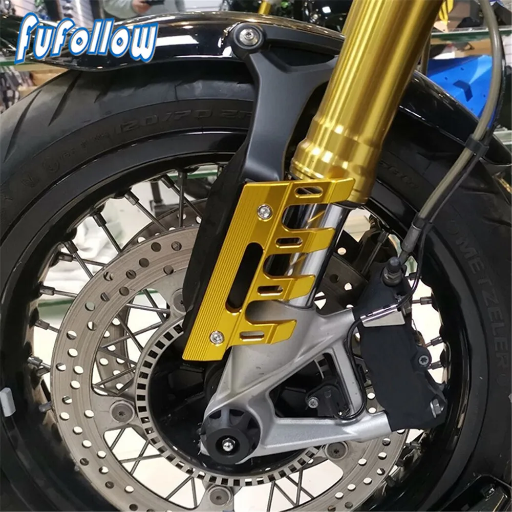 Universal CNC Aluminum Front Mudguard Fender Slider Guard Protector For YAMAHA FORCE155 SMAX155 FORCE 155 SMAX 155 Accessories