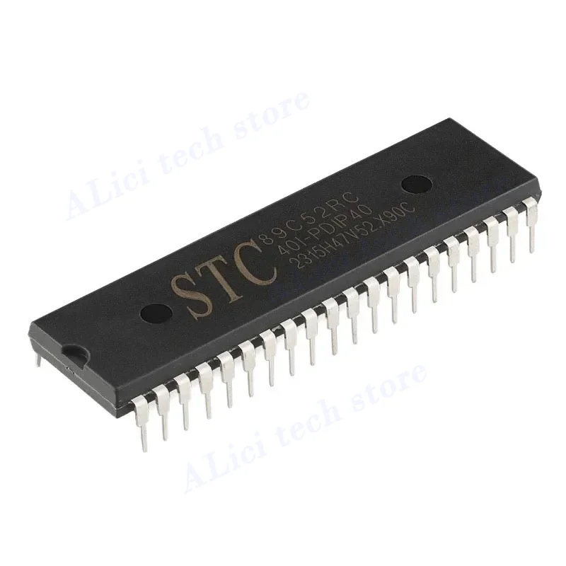 

5pcs The original STC89C52RC-40I-PDIP40 51 single-chip microcomputer microcontroller chip is directly inserted