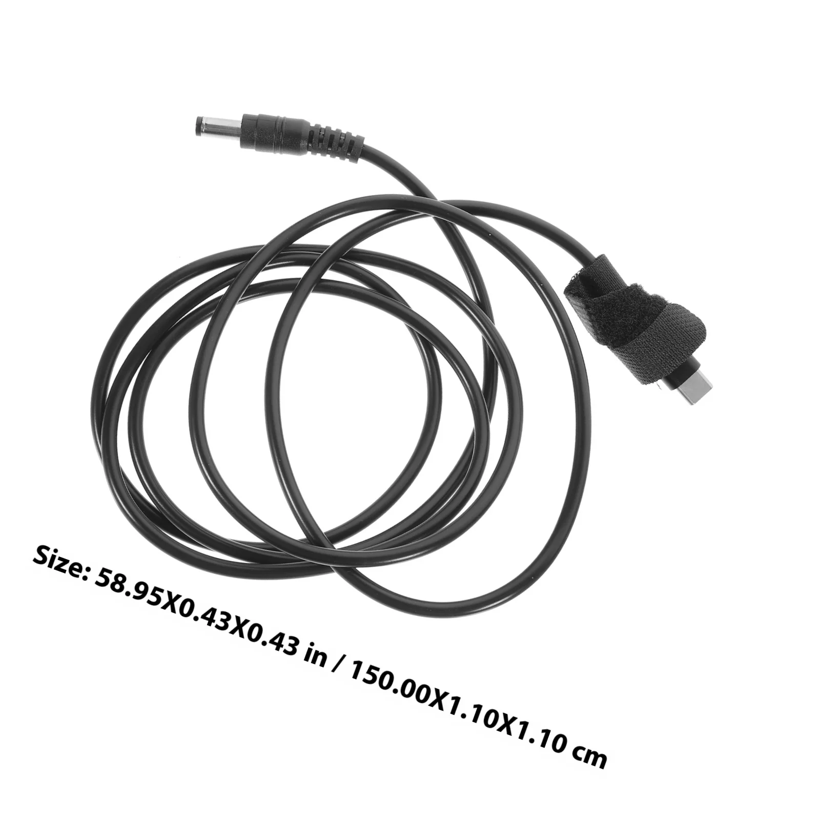 USB C إلى تيار مستمر محول تمديد الطاقة كابل شحن 20 فولت كابل شحن الكمبيوتر المحمول دائم بولي كلوريد الفينيل النحاس سلك الطاقة متعدد الأغراض
