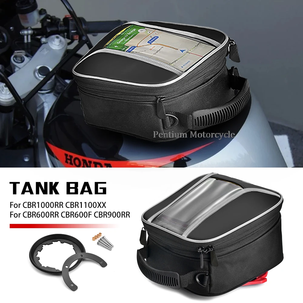 Fuel Tank Bag For Honda CBR600RR CBR600F CBR900RR CBR1000RR CBR1100XX Motorcycle Bags Luggage Multi-Function bag