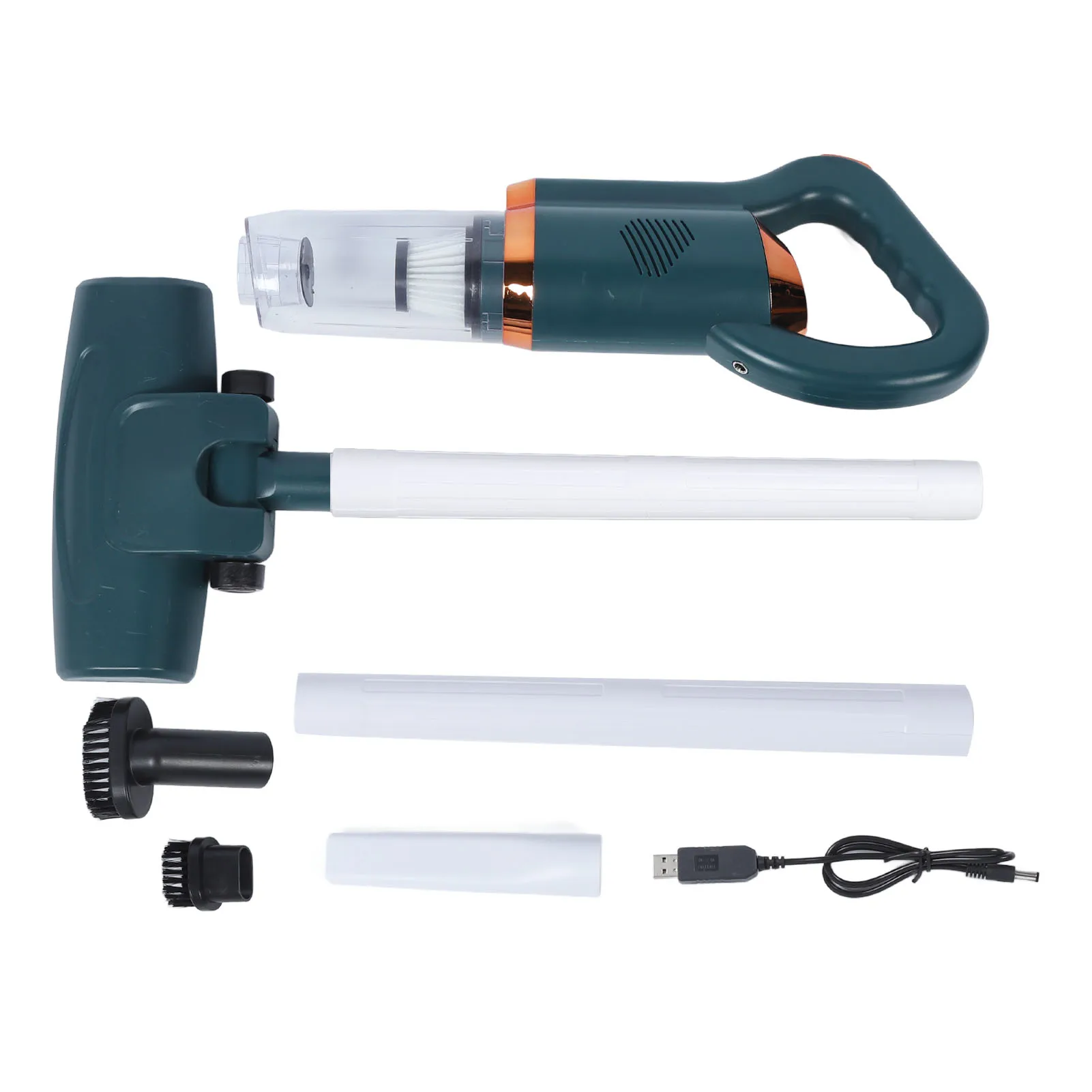 مكنسة كهربائية لاسلكية 8500Pa قوة شفط مكنسة كهربائية محمولة مع كوب غبار 600 مل للأرضية المنزلية 120 وات #4