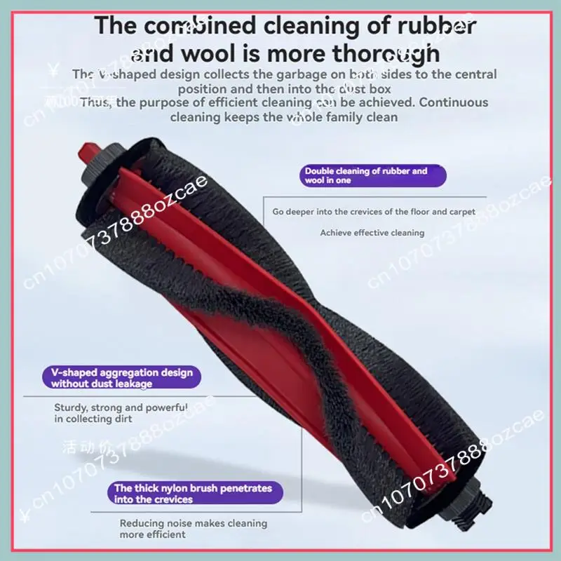 Piezas de repuesto A26P 22 Uds para Roborock Q7TF / Q7TF + accesorios de Robot aspirador filtro de Cepillo Lateral principal paño de mopa polvo Ba