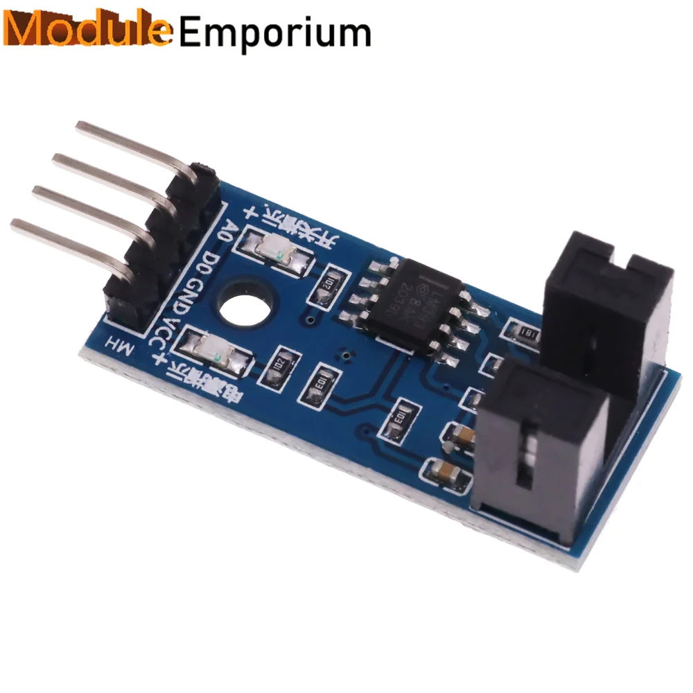 Speed Measuring Sensor Counter Motor Test Module Groove Type Optical Coupling Module