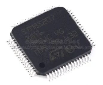 (5pcs)Genuine STM8S207R8T6 LQFP-64 24MHz/64KB Flash/8-bit microcontroller-MCU